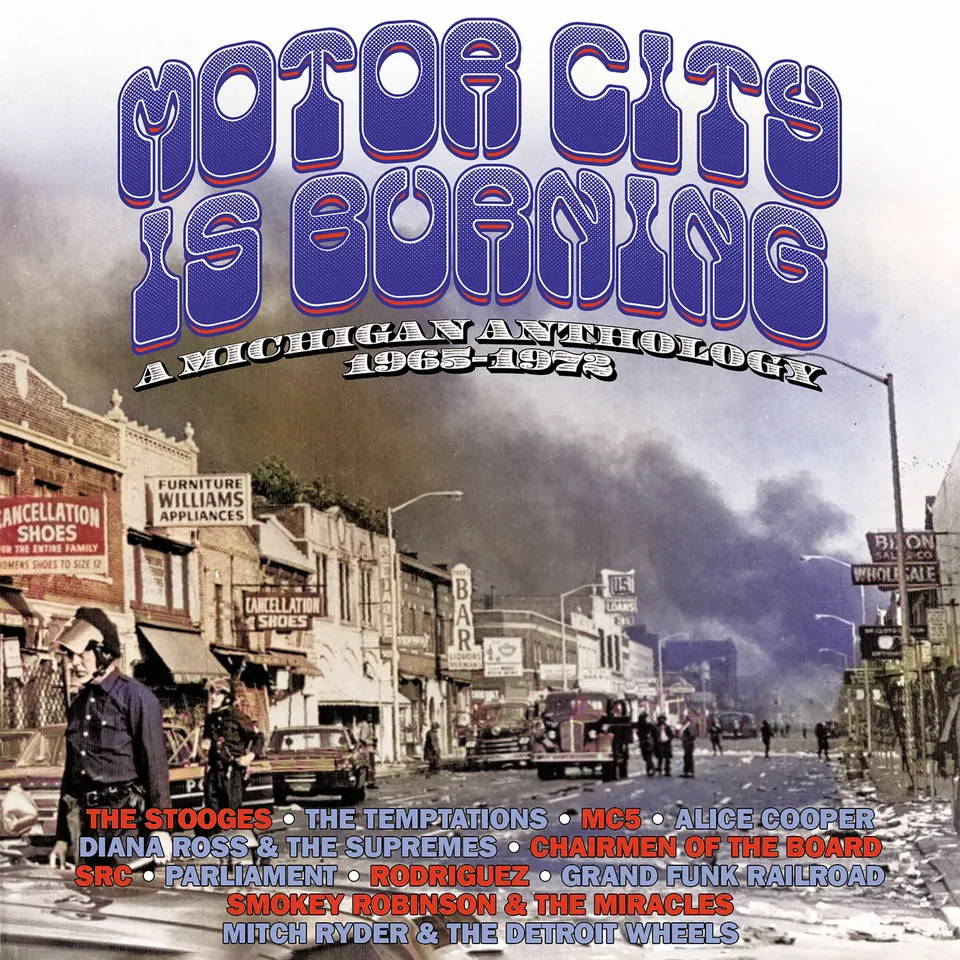 Various - Motor City Is Burning: A Michigan Anthology 1965-1972 (3CD) (New CD)