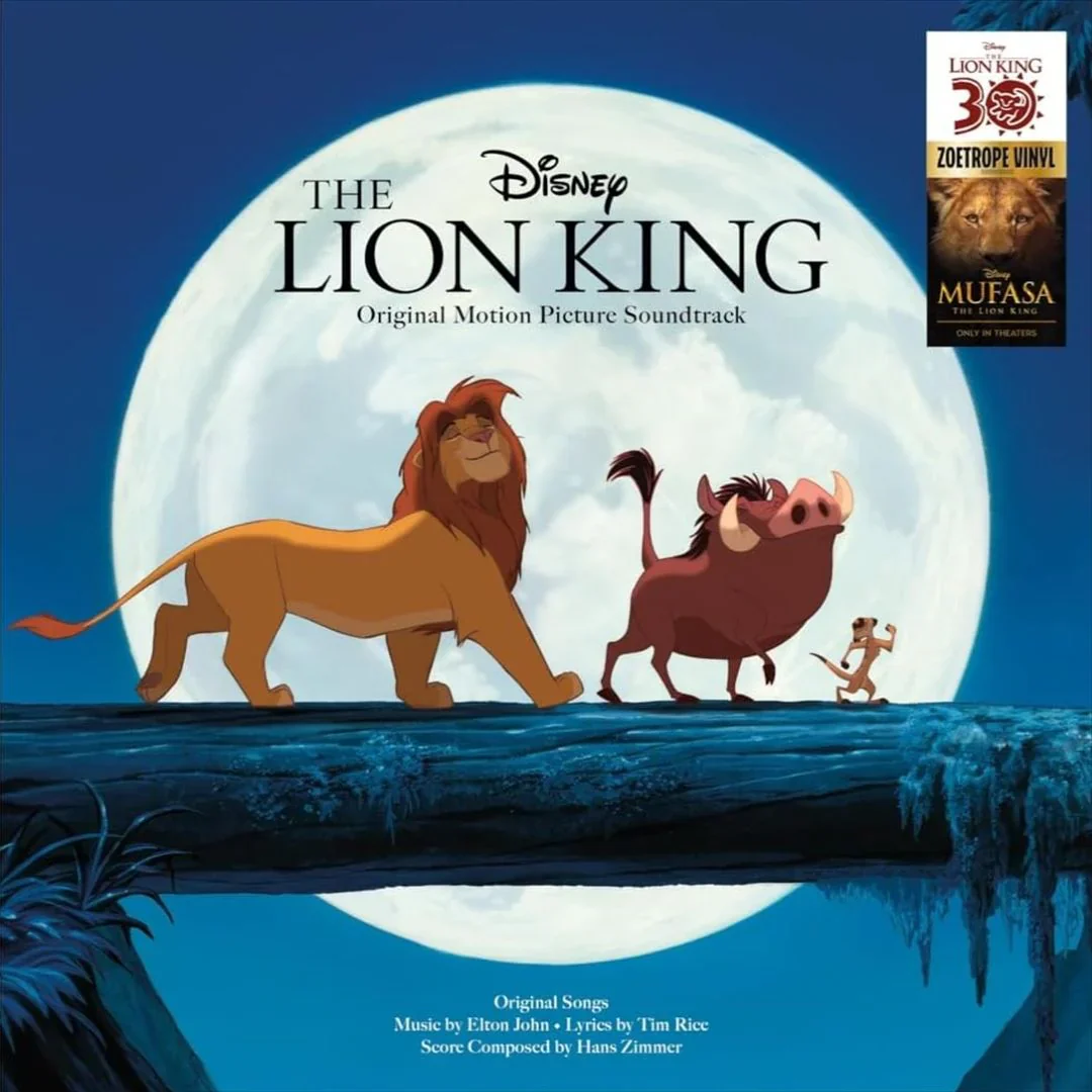 Various - The Lion King Soundtrack (30th Anniversary) (Zoetrope Vinyl) (New Vinyl) - Image 2