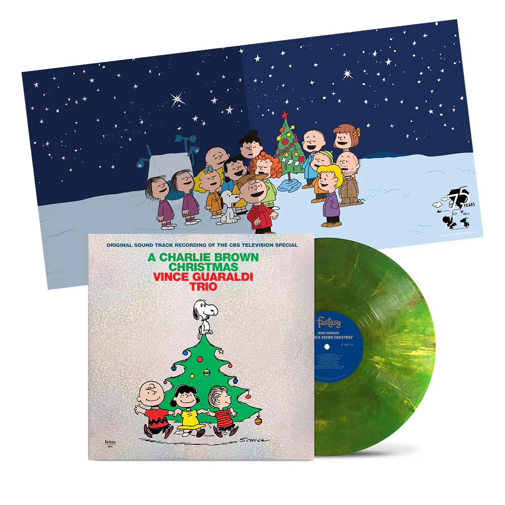 Vince Guaraldi Trio - Charlie Brown Christmas (Christmas Tree Coloured Vinyl) (New Vinyl) - Image 2