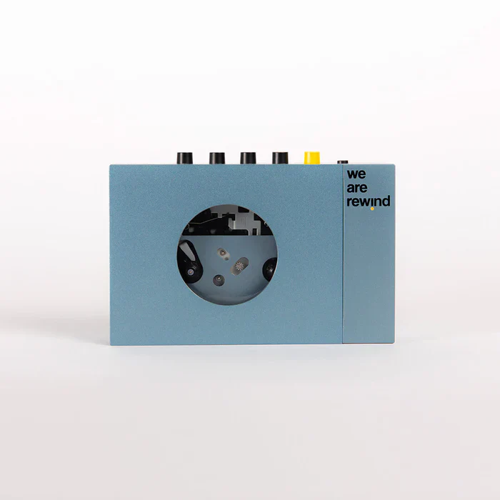 WE ARE REWIND - Blue Cassette Player • Kurt