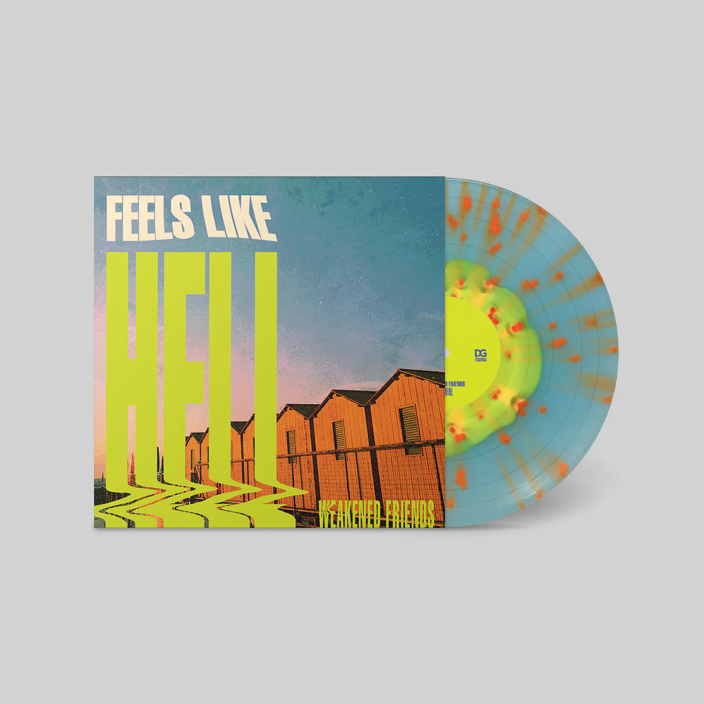 Weakened Friends - Feels Like Hell (Nuclear Splatter Vinyl) (New Vinyl) - Image 2