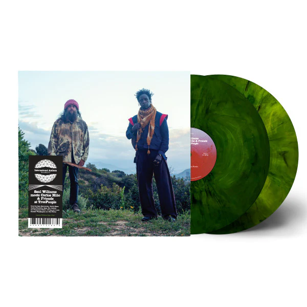 Saul Williams, Carlos Niño & Friends - Saul Williams meets Carlos Niño & Friends at Treepeople (Forest Green Vinyl) (New Vinyl) - Image 2