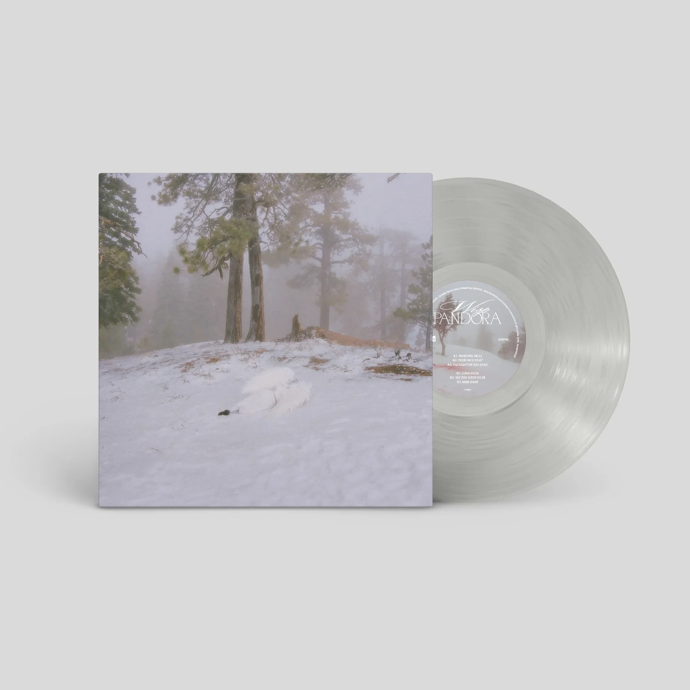 Wisp - Pandora (Milky Clear Vinyl) (New Vinyl) - Image 2
