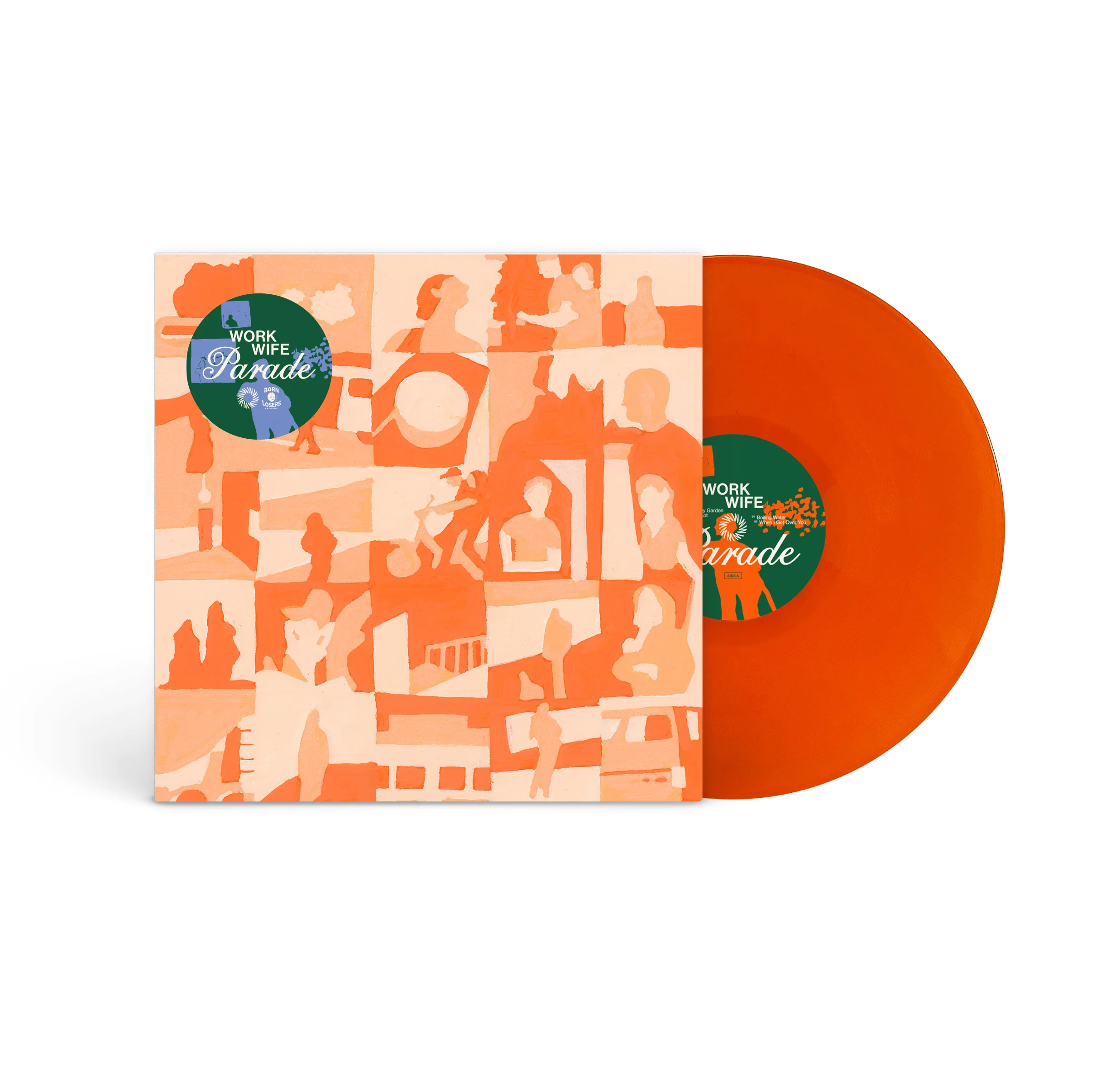 Work Wife - Parade (Transparent Orange Vinyl) (New Vinyl) - Image 2