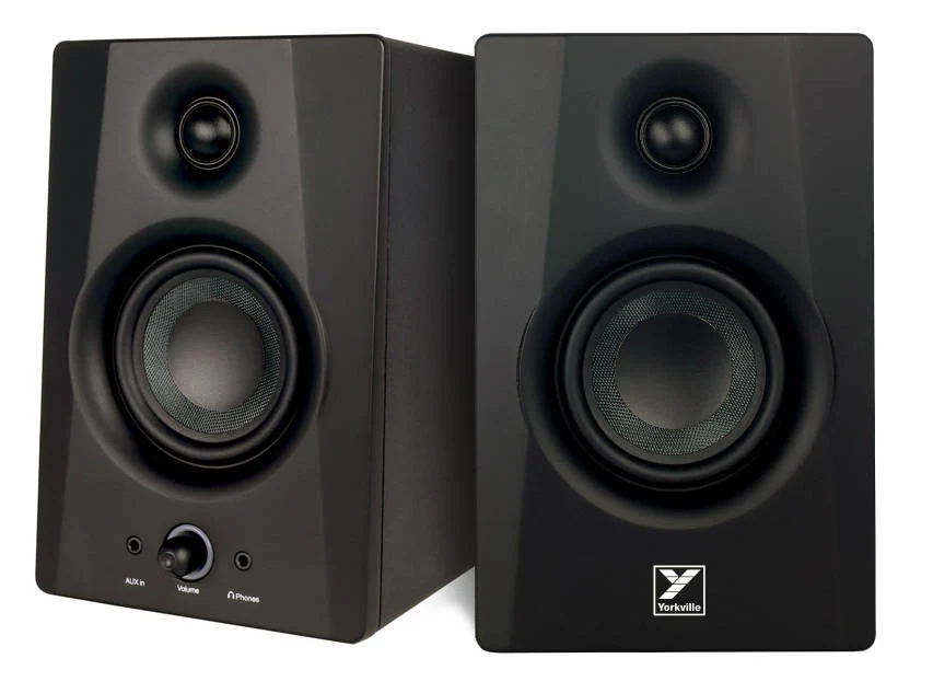 Yorkville YSM3BT 50-Watt 3.5" Multimedia Reference Monitor Pair w/ Bluetooth *AVAILABLE ONLINE FOR IN-STORE PICKUP ONLY*